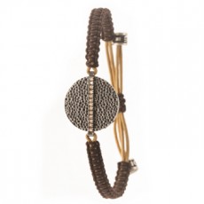 PULSERA CRONICLE BROWN