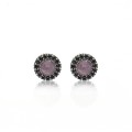 PENDIENTES LEKEITIO GRANATE 