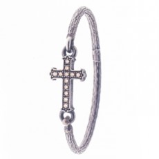 PULSERA CROSS RIGIDA CO&Ntilde;AC 