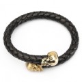 PULSERA RAIVE CALAVERA DOBLE 