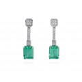 PENDIENTES BERTA VERDE