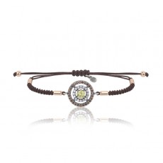 PULSERA SUNFIELD CIRCULO ROSA