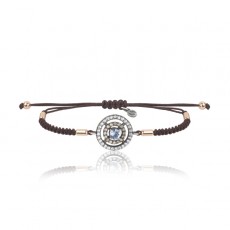 PULSERA SUNFIELD CIRCULO AZUL