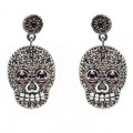 PENDIENTES RAIVE CALAVERA COLGADA L BROWN