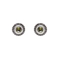 PENDIENTES RAIVE BOTTON VERDE