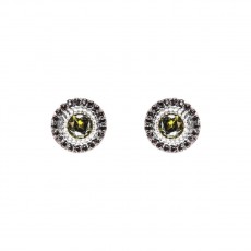 PENDIENTES RAIVE BOTTON VERDE