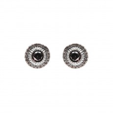 PENDIENTES RAIVE BOTTON MARRON