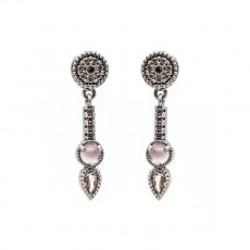 PENDIENTES RAIVE CANDLE ROSA