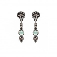 PENDIENTES RAIVE CANDLE AZUL