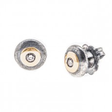 PENDIENTES CHATON BRILLANTE CO&Ntilde;AC
