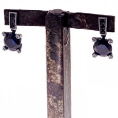 PENDIENTES PRINCESS XL AZUL