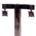 PENDIENTES PRINCESS XL ROJO
