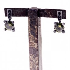 PENDIENTES PRINCESS XL VERDE