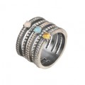 ANILLO SANTORINI TRICOLOR