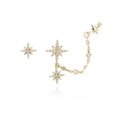 PENDIENTES STELLA DORADOS