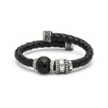 PULSERA RAIVE CALAVERA ONIX