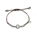 PULSERA RAIVE MACRAME HEMATITES