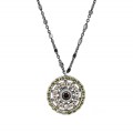 COLGANTE RAIVE AROS CAVA/VERDE