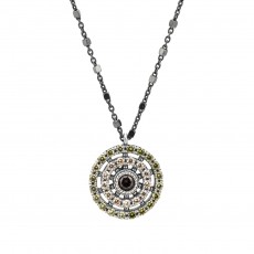 COLGANTE RAIVE AROS CAVA/VERDE