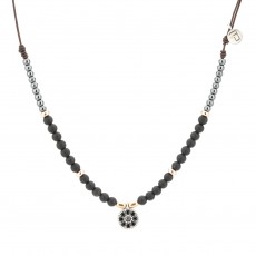COLGANTE RAIVE MACRAME OBSIDIANA