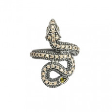 ANILLO RAIVE SERRPIENTE VERDE