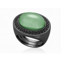 ANILLO HAENDEL CUARZO VERDE