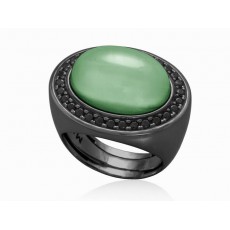 ANILLO HAENDEL CUARZO VERDE