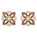 PENDIENTES SUNFIELD PARIS ROSE