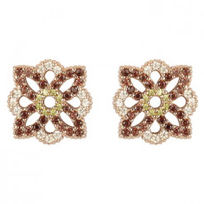 PENDIENTES SUNFIELD PARIS ROSE