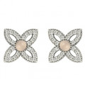 PENDIENTES CHOLE CUARZO ROSA