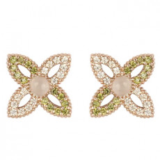 PENDIENTES SUNFIELD CHOLE CUARZO ROSE
