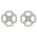 PENDIENTES SUNFIELD CHLOE OPALO
