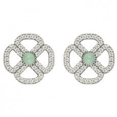 PENDIENTES SUNFIELD CHLOE OPALO
