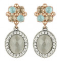 PENDIENTES SUNFIELD ELGA GRIS