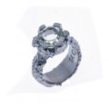 ANILLO BOARD PRASIOLITA