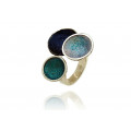 ANILLO ARIOR SINGULAR AZUL