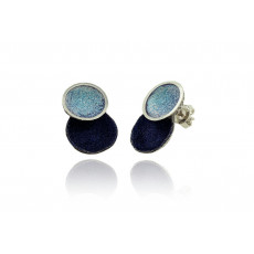 PENDIENTES ARIOR SINGULAR AZULES GRANDE