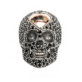 ANILLO RAIVE CALAVERA CORAZON NEGRO