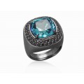 ANILLO JAIPUR ZAFIRO AZUL