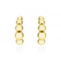 PENDIENTES POMPE DORADO