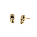 PENDIENTES CALAVERA ORO