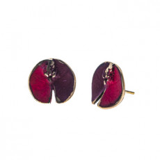 PENDIENTES FILI PLAZA SHINNY ROJO