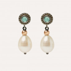 PENDIENTES SUNFIELD MORENA MIA AZUL